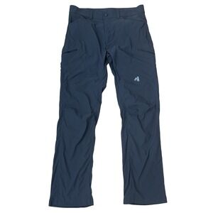 Eddie Bauer First Ascent Guide Pro Pants Mens 33x32 Grey Hiking Technical